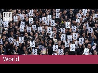 Thais bid farewell to King Bhumibol