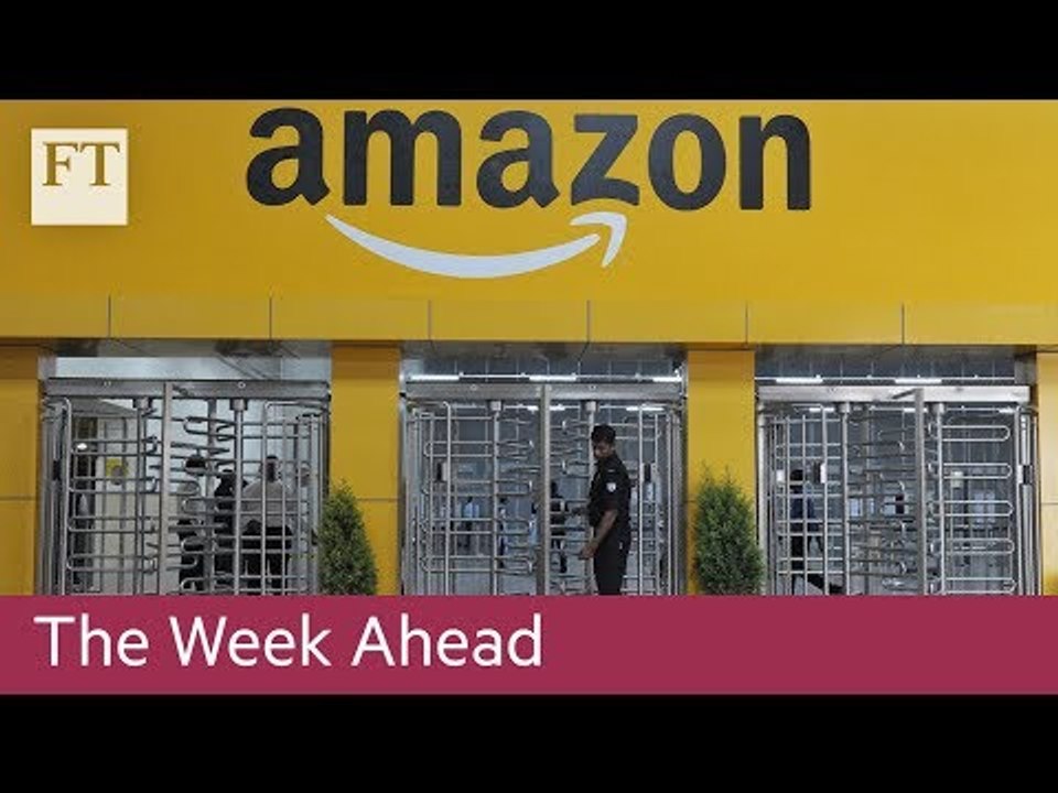 Amazon earnings, ECB meeting