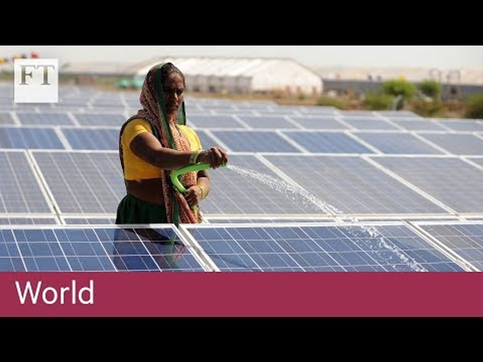 India puts up tariffs on Chinese solar panels