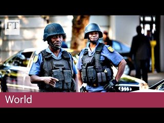 South African police raid Gupta home
