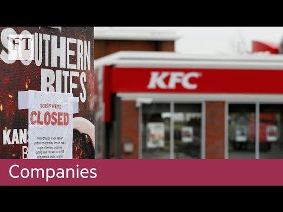 Chicken shortage at KFC