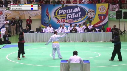 PON 2018 - PENCAK SILAT - JAWA BARAT vs JAKARTA