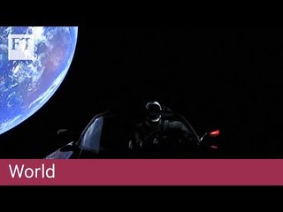 Elon Musk's Roadster orbits the Earth after SpaceX launch
