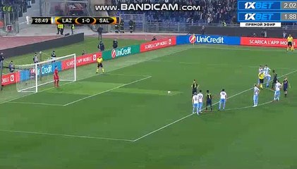 Valon Berisha Goal HD - Lazio 1-1 Red Bull Salzburg 05.04.2018