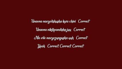 Vanessa Mdee Ft G Nacko - Wet Lyrics