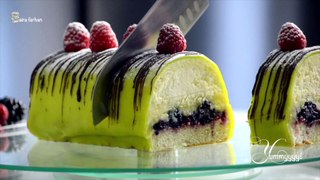 Swedish princess cake