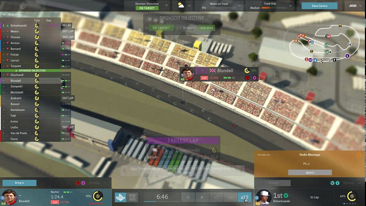 Motorsport Manager (89 database) - season 2 race 6