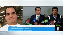 Tragedia aérea en Colombia, presunta falta de combustible