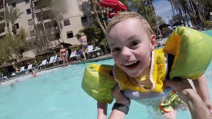 PREGNANT In the POOL In LAS VEGAS!! 
