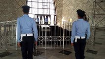 Guard of Honor (Brave soldier oF Pakistan Air Force) Perform on qaid-e-azam tom.