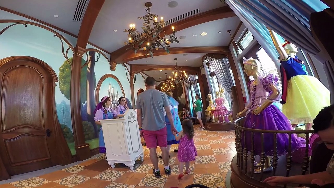さえ4歳 誕生日 WDW ディズニースプリングス ビビディバビディブティック アリエル #352