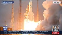 Mission réussie pour Ariane 5 qui a placé deux satellites en orbite cette nuit