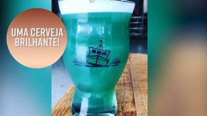 Cerveja com glitter vira tendência nos EUA e na Austrália