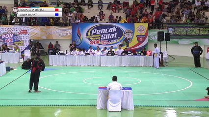 PON 2018 - PENCAK SILAT - SUMATRA BARAT vs  JAWA BARAT