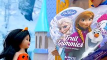 Barbie Dolls Trick Or Treat Video with Disney Frozen Queen Elsa, Prince Hans - Cookieswirlc