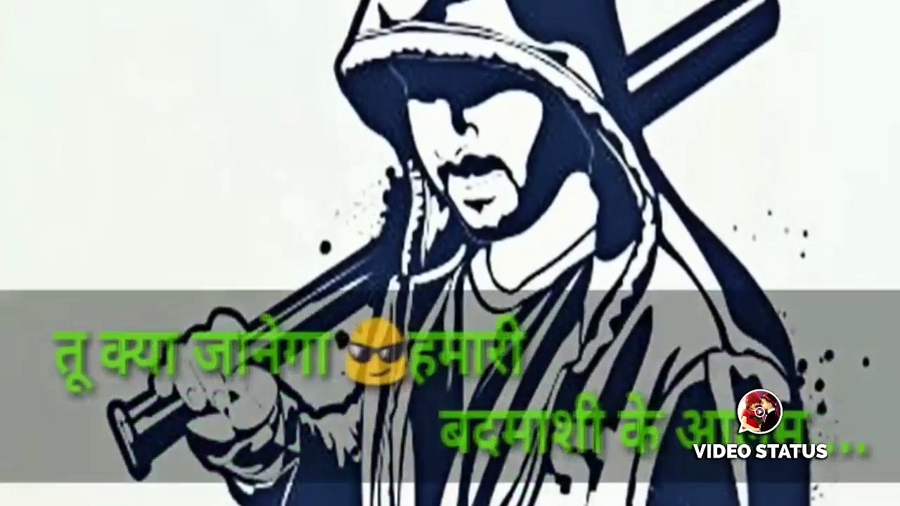 Full on attitude status Hindi
