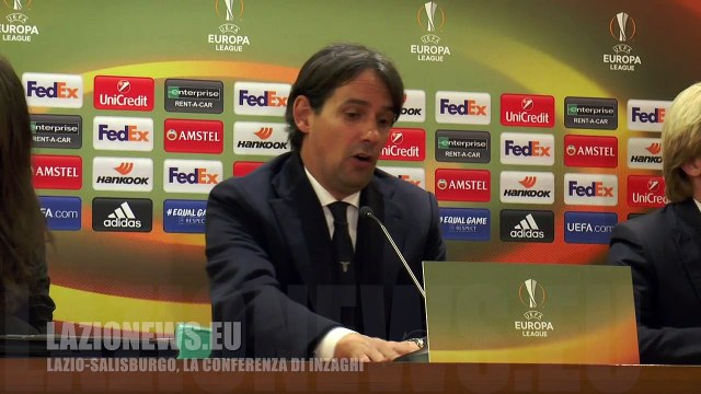LAZIO-SALISBURGO, CONFERENZA INZAGHI