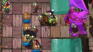 Every Plant Power-Up! Plants vs Zombies 2 vs Barrelhead Zombie PVZ Plantas Contra Zombies 2 Primal