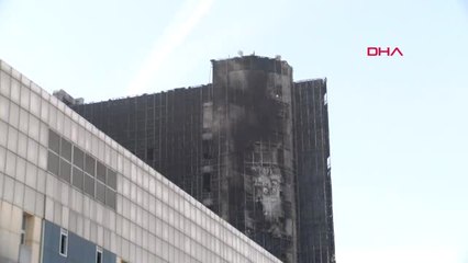 Yangın Çıkan Taksim Eğitim ve Araştırma Hastanesinde Bugün