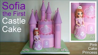 Disney Frozen Castle Cake How to by Pink Cake Princess