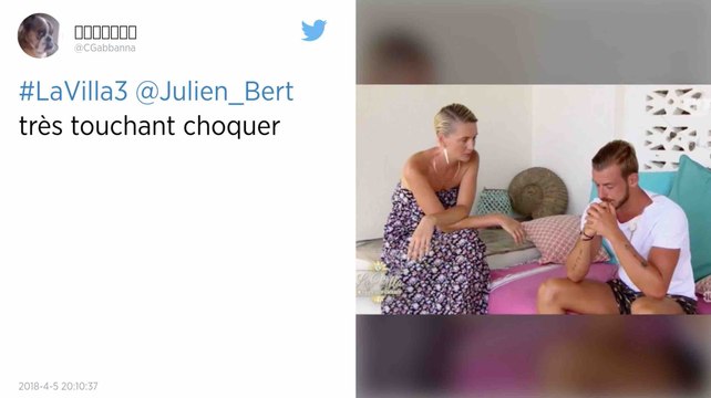 La Villa des Coeurs Brisés 3 : Julien Bert craque et fond en larmes !