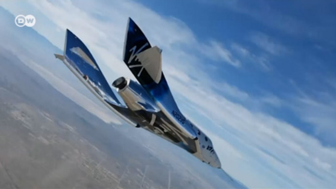 Virgin Galactic yeni uzay gemisini test etti