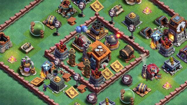 Clash of Clans- Drop Ship & Giant Cannon (Builder Hall 7 Update)