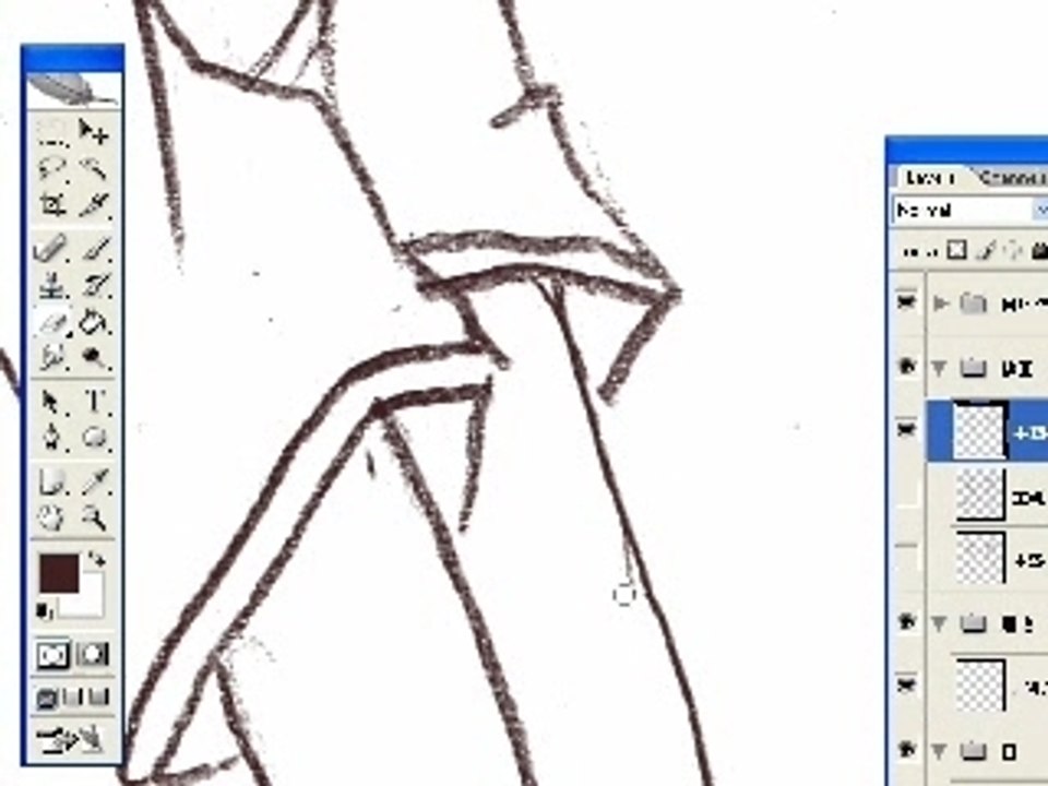 How to paint photoshop anime episode4(pt1)- www.spyre.co.nr