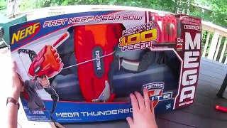 Honest Review: The NEW Nerf MEGA Thunderbow by Hasbro (new Unboxing)