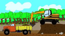 Repair of Roads | Cartoons for kids - Bajki dla dzieci
