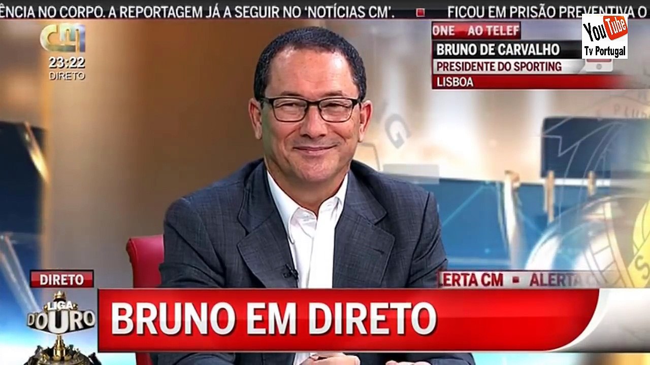 BRUNO CARVALHO em direto na CMTV explica Post Polémico