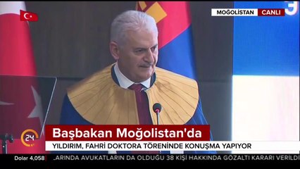 Başbakan Yıldırım Moğolistan'da