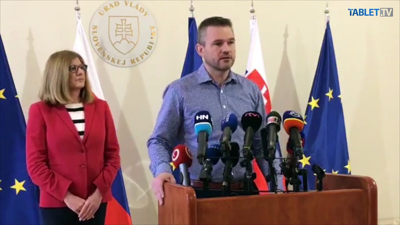ZÁZNAM: TK predsedu vlády SR Petra Pellegriniho