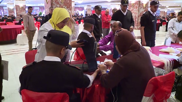 أكاديمية الشرطة تنظم حملة للتبرع بالدم بمستشفى قصر العيني