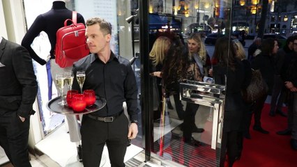 TUMI ouvre sa nouvelle boutique sur les Champs en présence de personnalités sportives