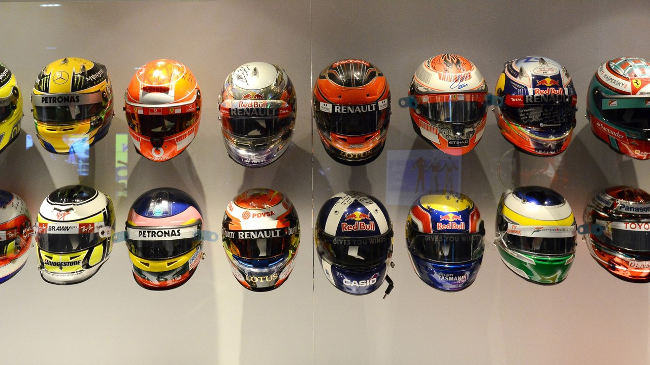 F1 – Les casques des pilotes de la saison 2018