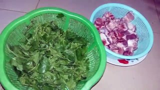 Wow! Amazing Beautiful Girl Cooking - How to fry Pork with Vegetable in My Home