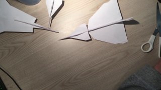 Paper airplane How to make a Saab J37 Viggen