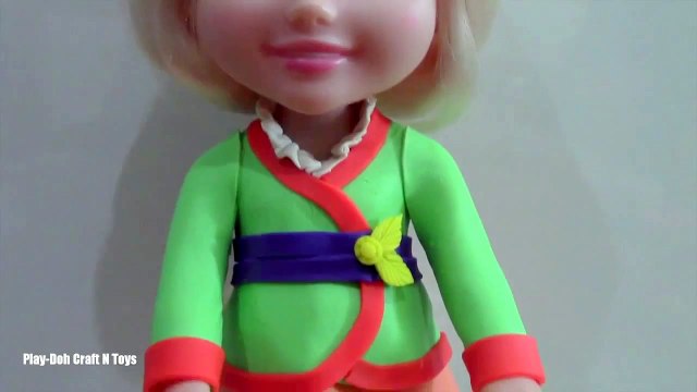 Play Doh Disney Princesses Toddler- Belle, Mulan, Rapunzel, Merida Inspired Costumes