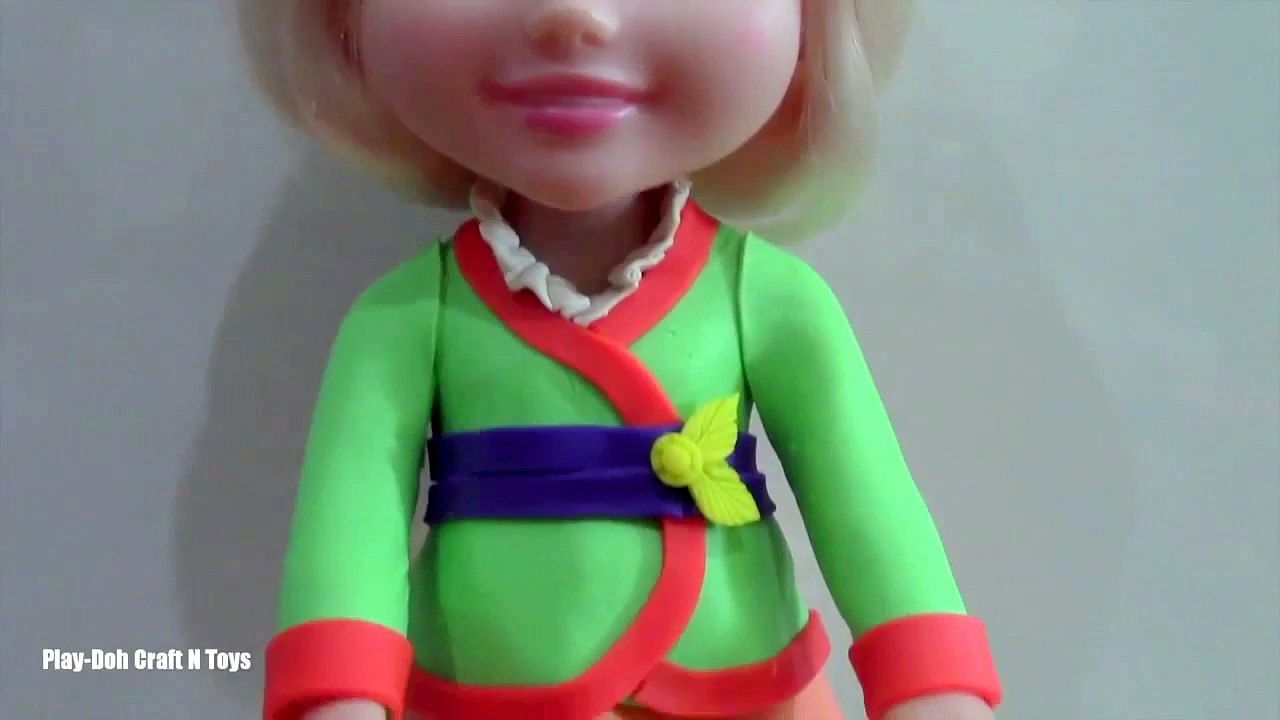 Play Doh Disney Princesses Toddler- Belle, Mulan, Rapunzel, Merida Inspired Costumes