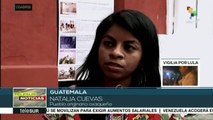 teleSUR noticias. Brasileños realizan vigilia en apoyo a Lula
