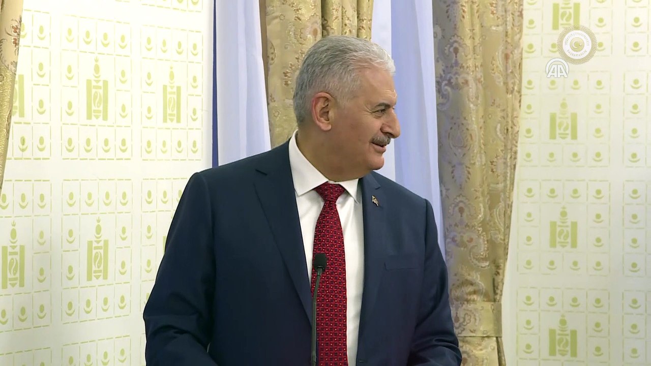 Başbakan Yıldırım, Moğolistan'da onuruna verilen yemeğe katıldı - ULANBATOR
