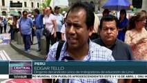 Perú: maestros denuncian crisis del sector pero son reprimidos
