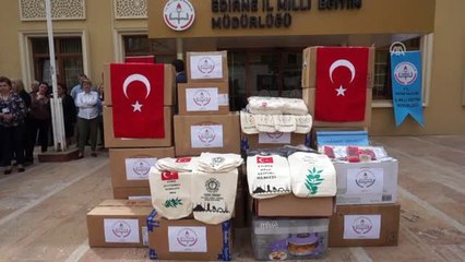 Afrin Halkına El İşi Hediyeler