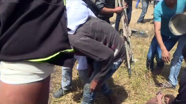 Nuevos choques entre palestinos y soldados israelíes en Gaza