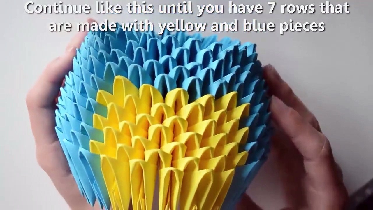 How to make an Origami Minion - Birthday Gifts - DIY Paper Crafts - 3D Toys - Giulia's Art