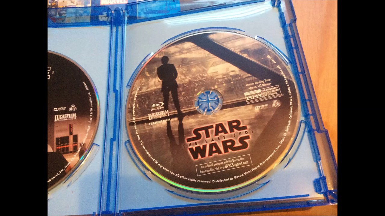 Critique du film Star Wars: The Last Jedi (Star Wars : Les derniers Jedi) en format Blu-ray