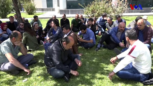 İşten Atılan Belediye İşçileri Eylemde