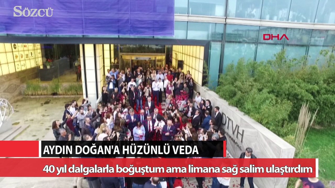 Doğan, 24 yıl önce satın aldığı Hürriyet gazetesine bugün veda etti