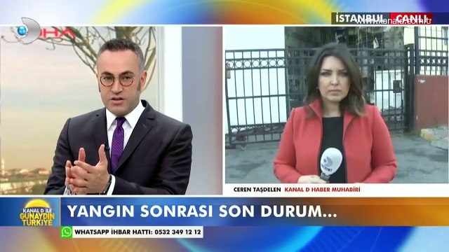 Taksim İlk Yardım yangınında son durum! Günaydın Türkiye